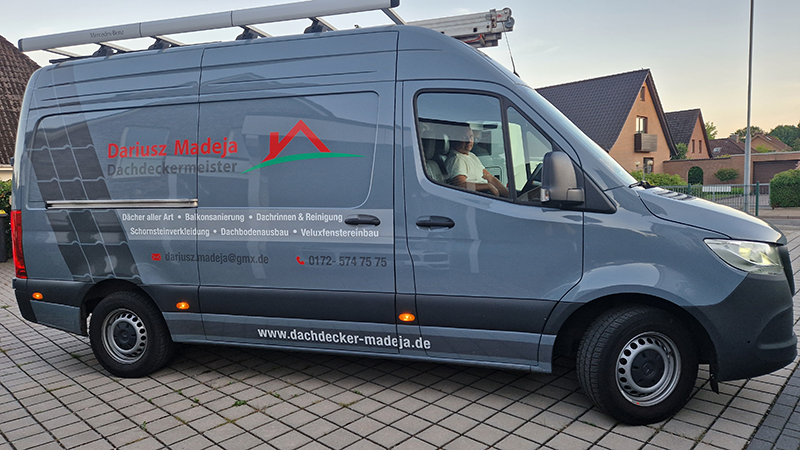 Dachdeckermeister Dariusz Madeja